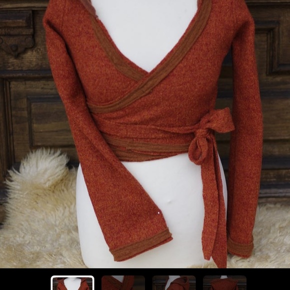 Wrap sweater - Picture 5 of 5